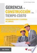 Gerencia de construcción y del tiempo - costo