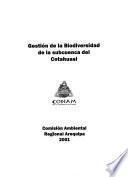 Gestión de la biodiversidad de la subcuenca del Cotahuasi