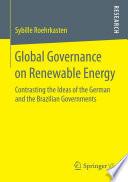 Global Governance on Renewable Energy
