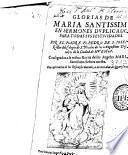 Glorias de Maria Santissima