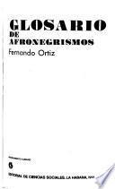 Glosario de afronegrismos