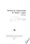Glosario de conservación de suelos y aguas (español-inglés)