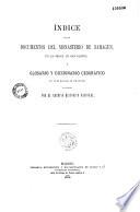 Glosario y Diccionario geográfico de voces sacadas de los documentos del monasterio de Sahagún