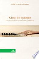Glosas del escribano