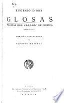 Glosas; páginas del Glosari de Xenius (1906-1917)