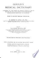 Gould's Medical Dictionary ...