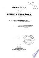 Gramatica de la lengua española