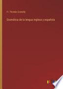 Gramática de la lengua inglesa y española