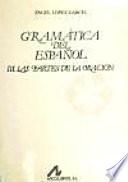 Gramática del español: Las partes de la oración
