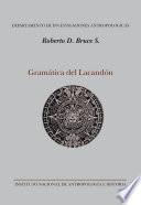 Gramática del Lacandón