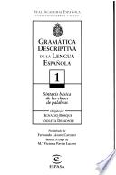 Gramática Descriptiva de la Lengua Española