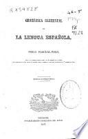Gramática elemental de la lengua española