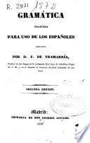 Gramática francesa para uso de los españoles
