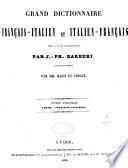 Gran dizionario italiano - francese e francese - italiano