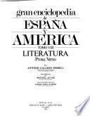 Gran enciclopedia de España y América: Literatura