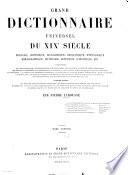 Grand dictionnaire universel du XIXe siècle