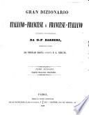 *Grande dizionario italiano-francese e francese-italiano