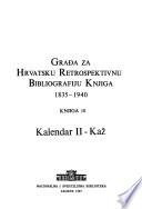 Građa za hrvatsku retrospektivnu bibliografiju knjiga
