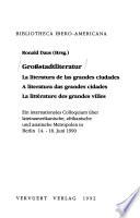 Grossstadtliteratur