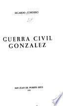 Guerra civil González