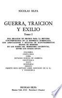 Guerra, traición y exilio: Una relación de hechos para la historia contemporánea de la República Dominicana