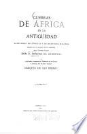 Guerras de África en la antigüedad