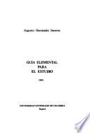 Guía elemental para el estudio