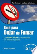 GUIA PARA DEJAR DE FUMAR.