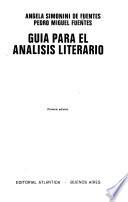 Guía para el análisis literario