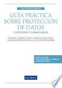 Guía práctica sobre Protección de Datos: cuestiones y formularios (e-book)
