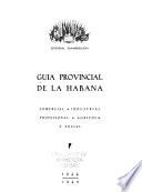 Guía provincial de la Habana