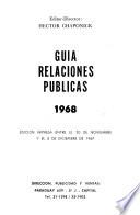 Guía relaciones públicas