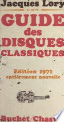Guide des disques