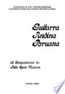 Guitarra andina peruana