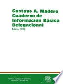Gustavo A. Madero. Cuaderno de información básica delegacional 1990