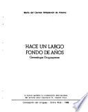 Hace un largo fondo de años