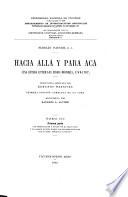 Hacia allá y para acá