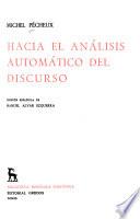 Hacia el análisis automático del discurso