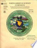 Hacia Un Planteamiento Unificado Para Inventariar Y Monitorear Los Recursos de Los Ecosistemas Forestales
