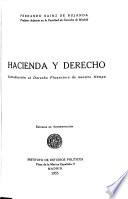 Hacienda y derecho