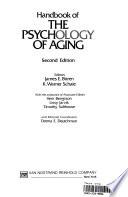 Handbook of the Psychology of Aging