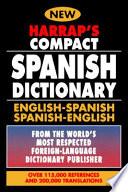 Harrap's Compact Spanish Dictionary