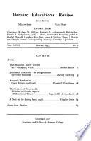 Harvard Educational Review
