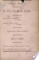 Hatch v. Board of Supervisors of Calhoun County, 170 MICH 322 (1912)