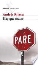 Hay que matar