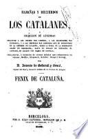 Hazañas y recuerdos de los catalanes ,ó, Colección de leyendas