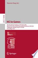HCI in Games
