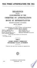 Hearings, Reports and Prints of the House Committee on Appropriations