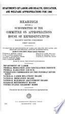 Hearings, Reports and Prints of the House Committee on Appropriations