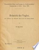 Heinrich der Vogler, der verfasser von Dietrichs flucht und der Rabenschlacht